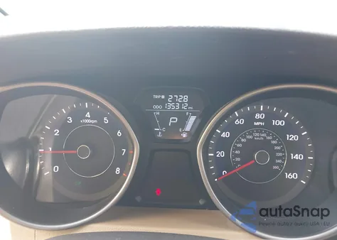 2013 Hyundai Elantra Limited из США, поврежденный, VIN 5NPDH4AE1DH345879